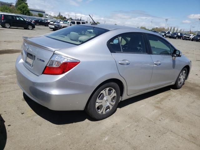 Image 3 of 2012 HONDA CIVIC HYBRID 2012 with VIN JHMFB4F28CS008035