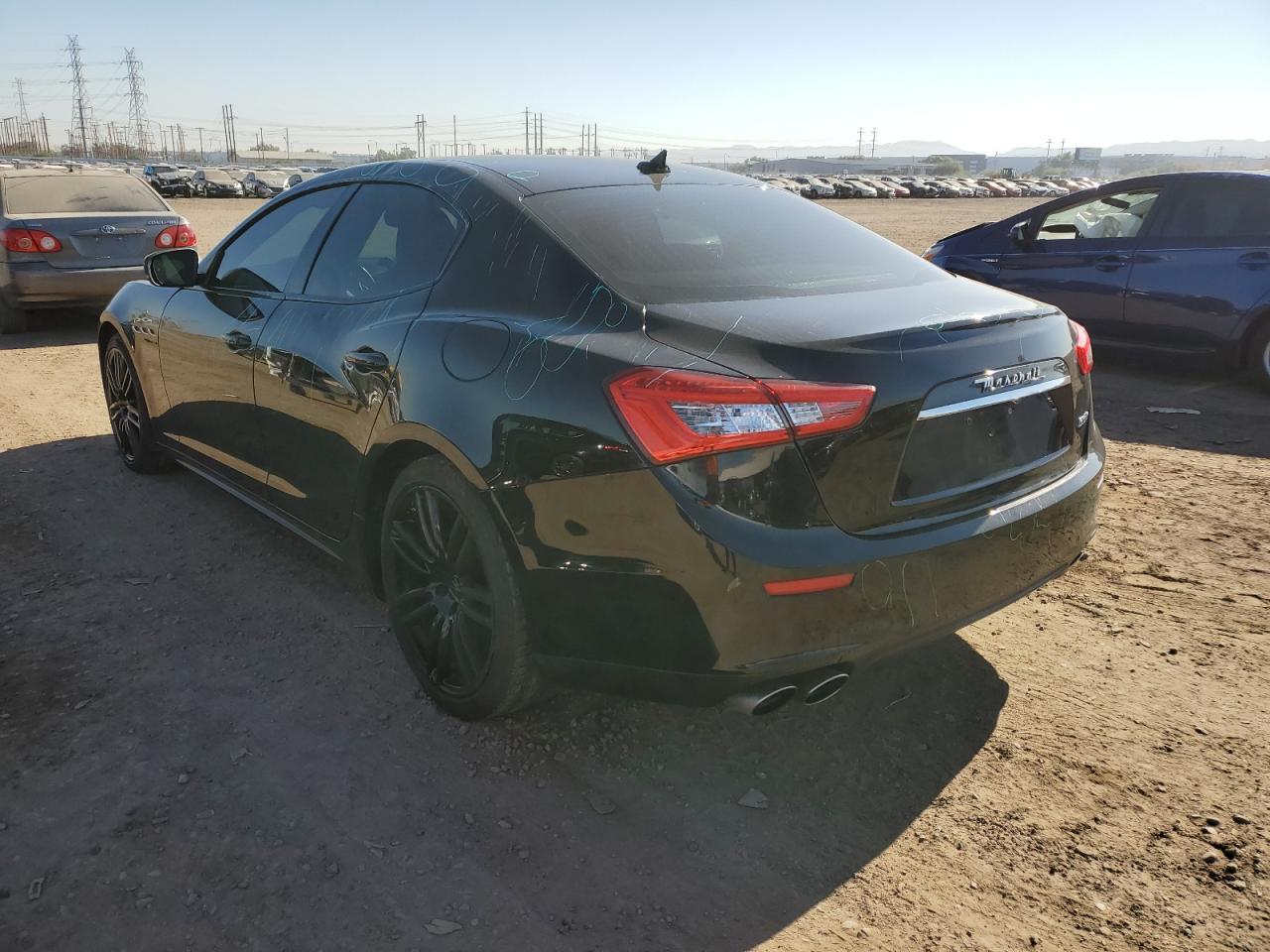 Image 2 of 2017 MASERATI GHIBLI SPORT 2017 with VIN ZAM57XSS7H1249731