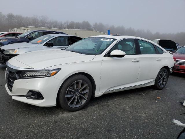 Image 1 of 2021 HONDA ACCORD EXL 2021 with VIN 1HGCV1F59MA096770