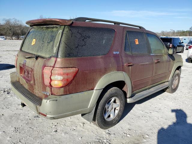 Image 3 of 2002 TOYOTA SEQUOIA SR5 2002 with VIN 5TDZT34A52S096260