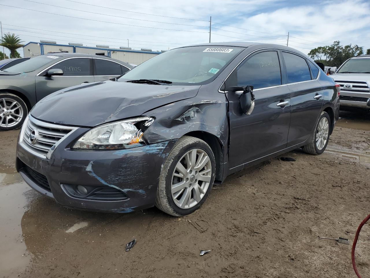 Image 1 of 2013 NISSAN SENTRA S 2013 with VIN 3N1AB7AP1DL661955