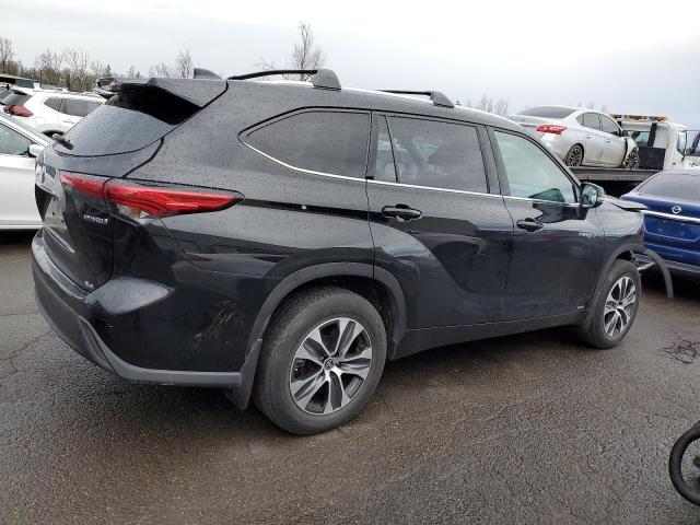 Image 3 of 2020 TOYOTA HIGHLANDER HYBRID XLE 2020 with VIN 5TDGBRCH5LS506083
