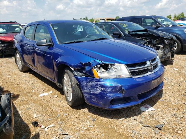 Image 1 of 2013 DODGE AVENGER SE 2013 with VIN 1C3CDZAB8DN771065
