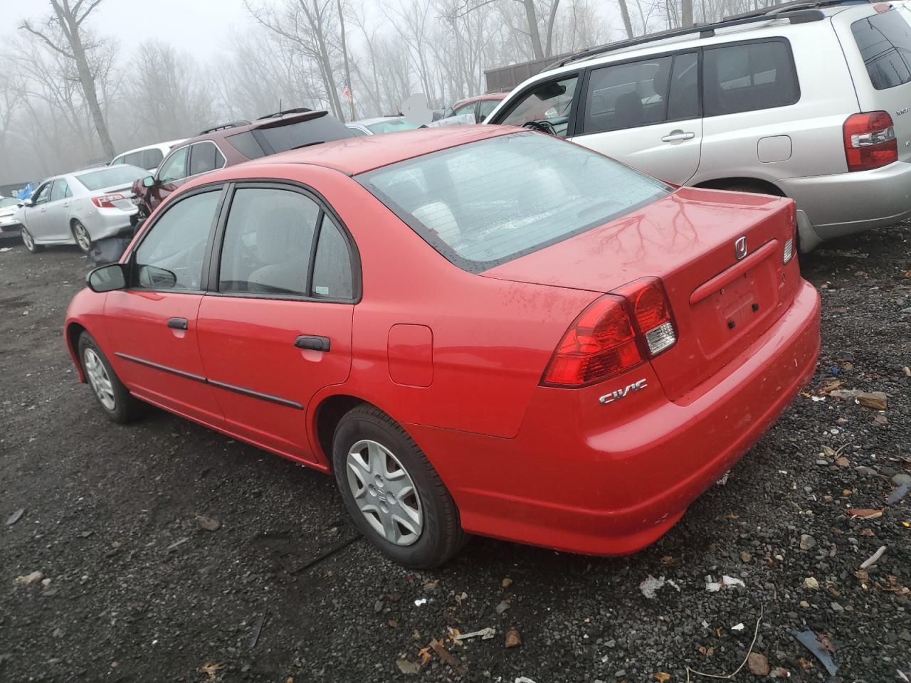 Изображение 2 2005 HONDA CIVIC DX VP 2005 с VIN 1HGES16305L020182