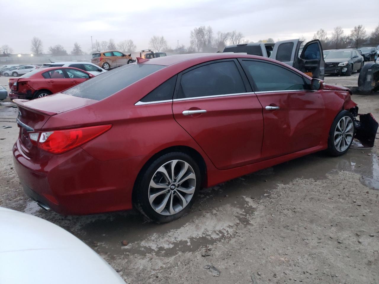 Image 3 of 2014 HYUNDAI SONATA SE 2014 with VIN 5NPEC4AC3EH840510