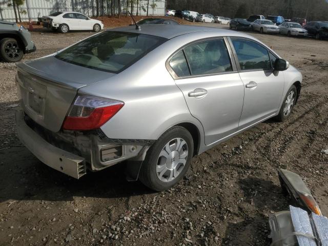 Image 3 of 2012 HONDA CIVIC HYBRID L 2012 with VIN JHMFB4F38CS004527