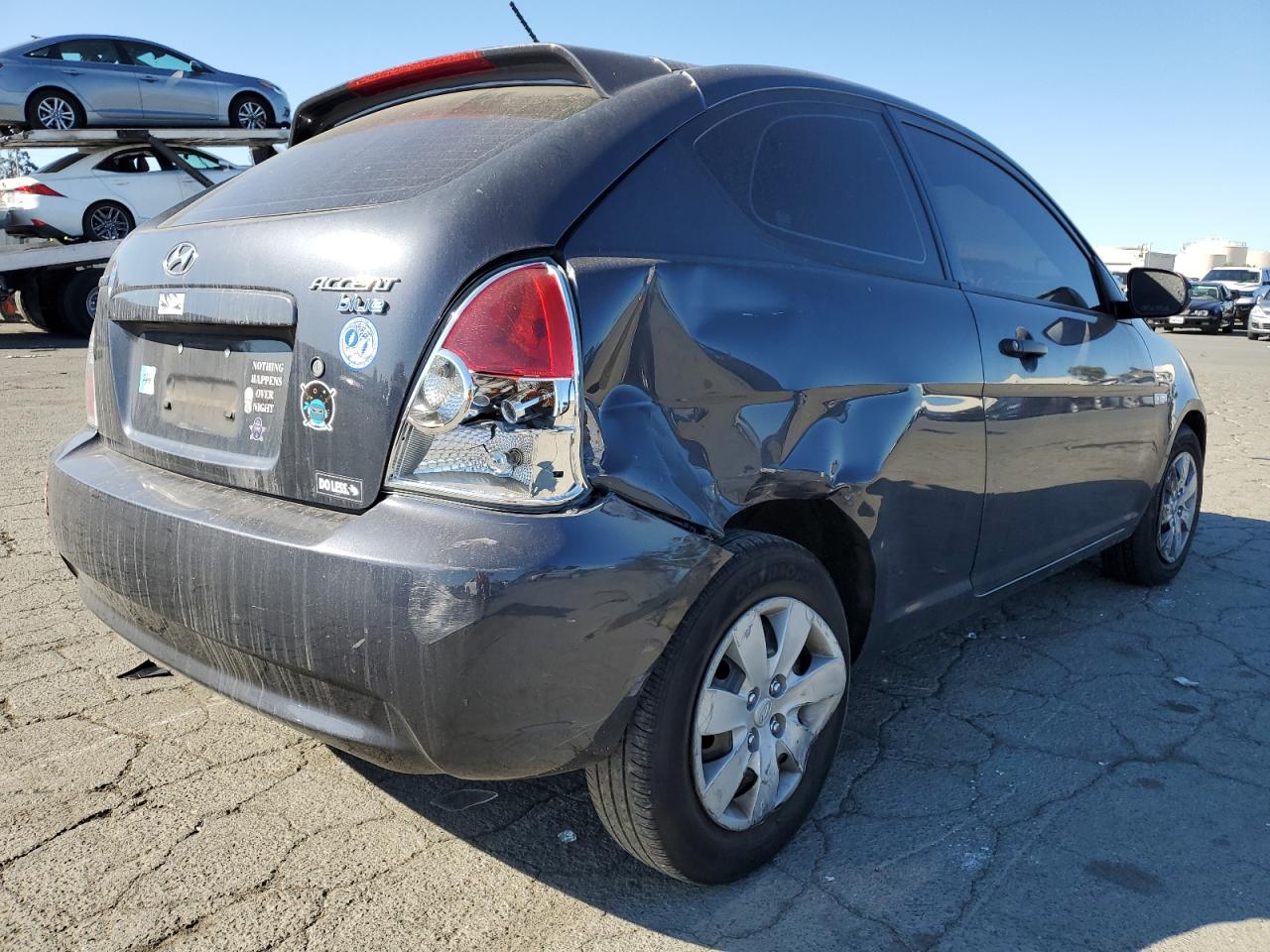 Изображение 3 2010 HYUNDAI ACCENT BLUE 2010 с VIN KMHCM3AC2AU165811