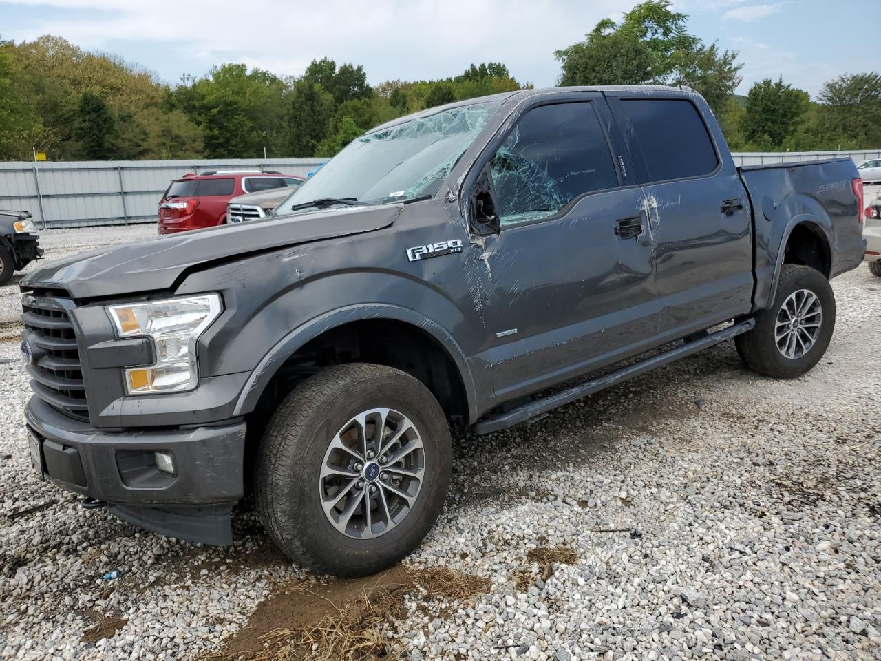 Image 1 of 2017 FORD F150 SUPERCREW 2017 with VIN 1FTEW1EG9HKE49404