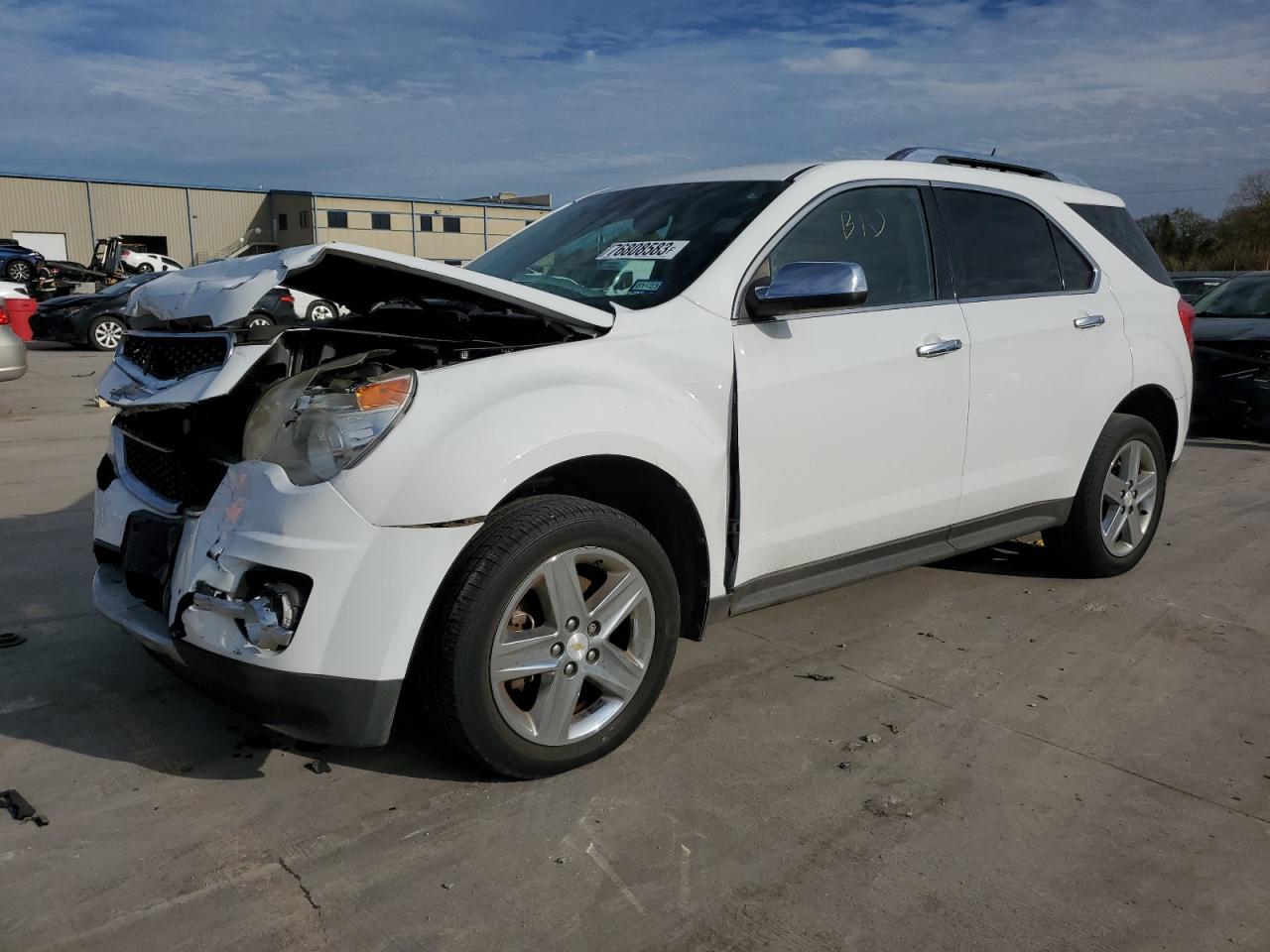 Image 1 of 2015 CHEVROLET EQUINOX LTZ 2015 with VIN 2GNALDEK6F6199205