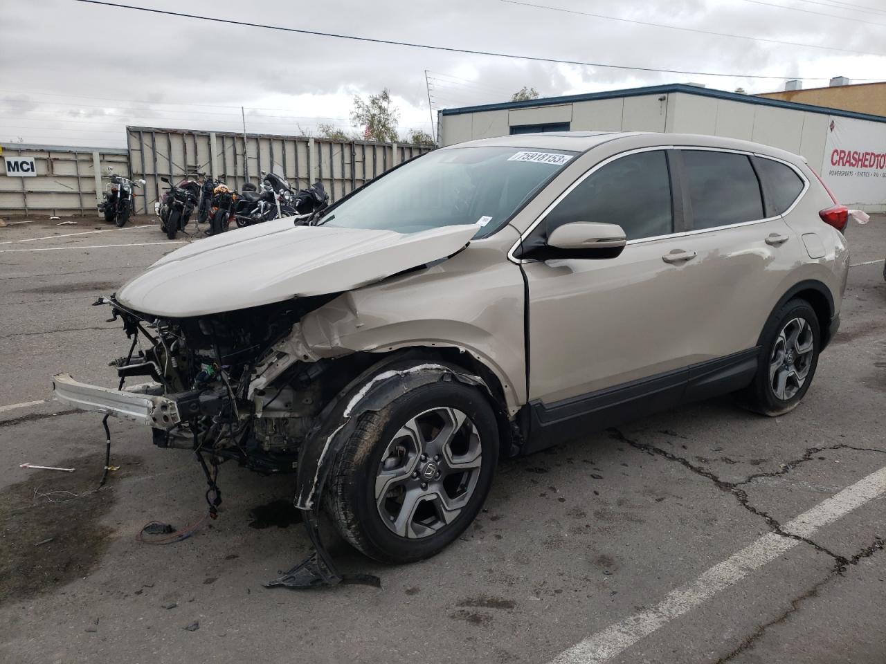 Изображение 1 2019 HONDA CR-V EXL 2019 с VIN 5J6RW1H88KL006131