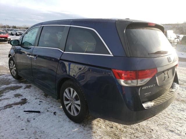Image 2 of 2015 HONDA ODYSSEY EXL 2015 with VIN 5FNRL5H63FB123399