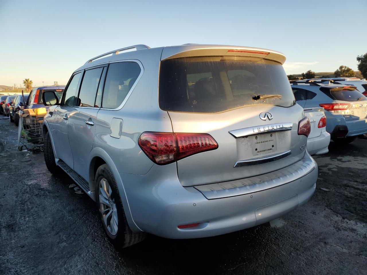 Image 2 of 2015 INFINITI QX80  2015 with VIN JN8AZ2NE7F9083817