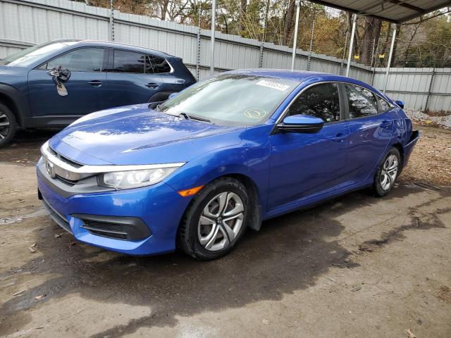 Image 1 of 2017 HONDA CIVIC LX 2017 with VIN 19XFC2F51HE050666