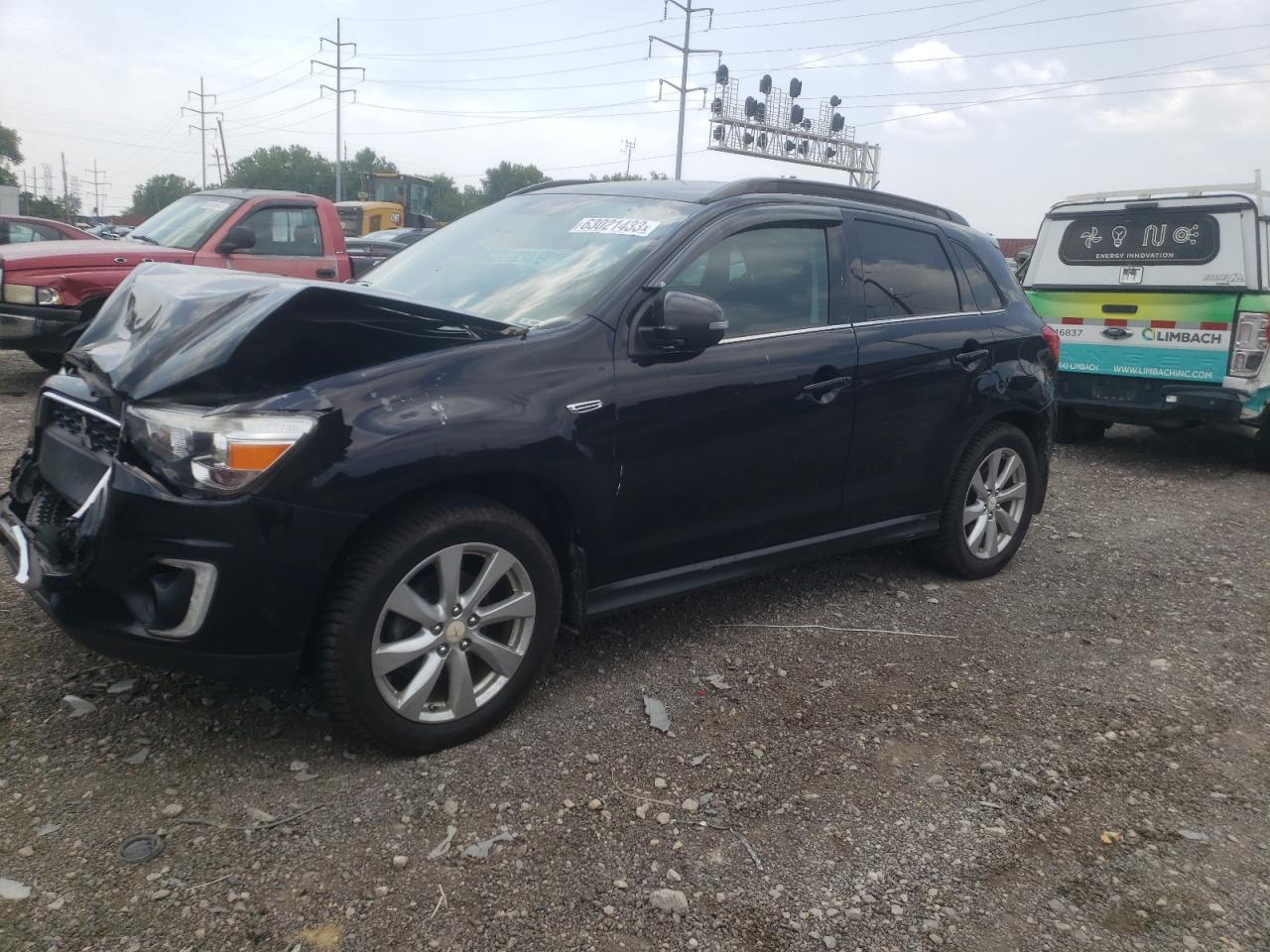 Image 1 of 2015 MITSUBISHI OUTLANDER SPORT SE 2015 with VIN 4A4AR4AW3FE058807