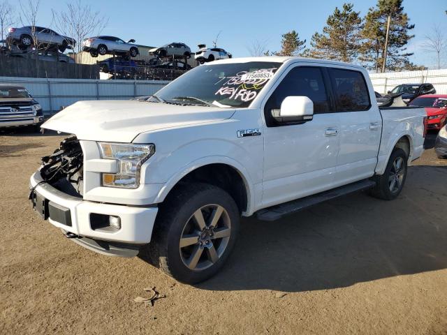 Image 1 of 2016 FORD F150 SUPERCREW 2016 with VIN 1FTEW1EF4GFC80049