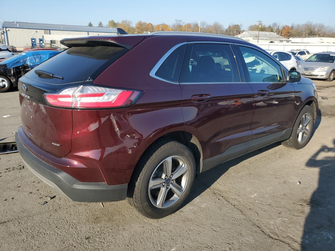 Изображение 3 2022 FORD EDGE SEL 2022 с VIN 2FMPK4J9XNBA77408