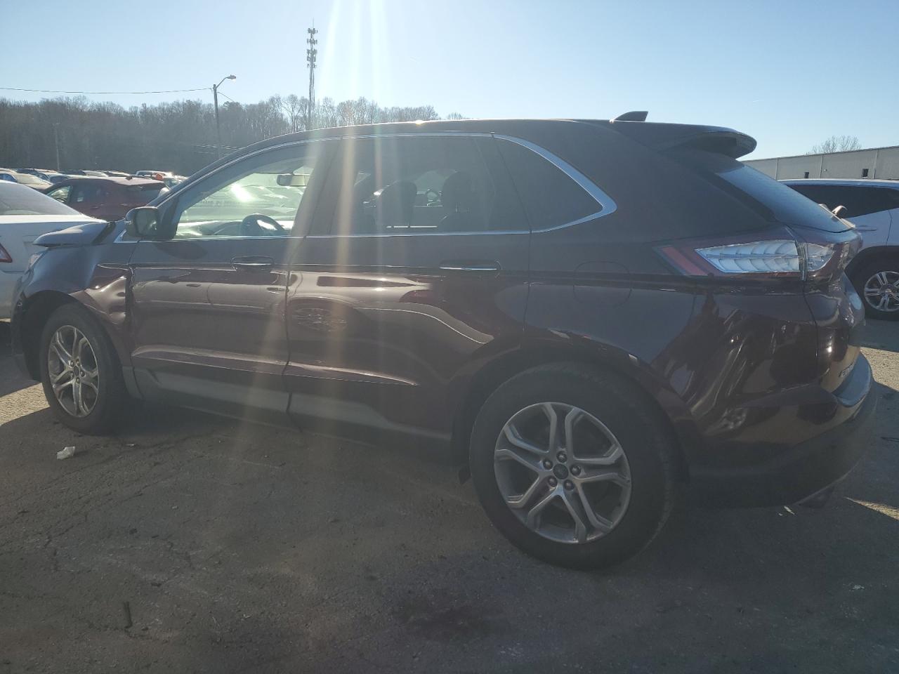 Image 2 of 2017 FORD EDGE TITANIUM 2017 with VIN 2FMPK4K98HBB78644